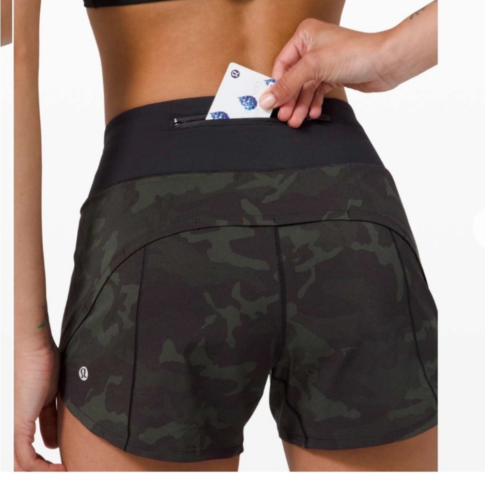 Lululemon size 8 speed up shorts